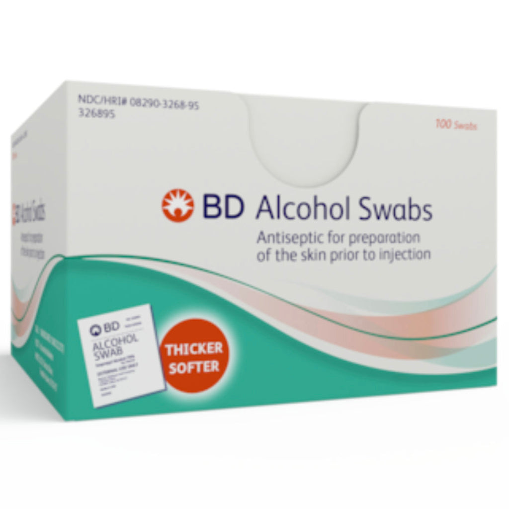 BD Alcohol Swabs 100(BX)