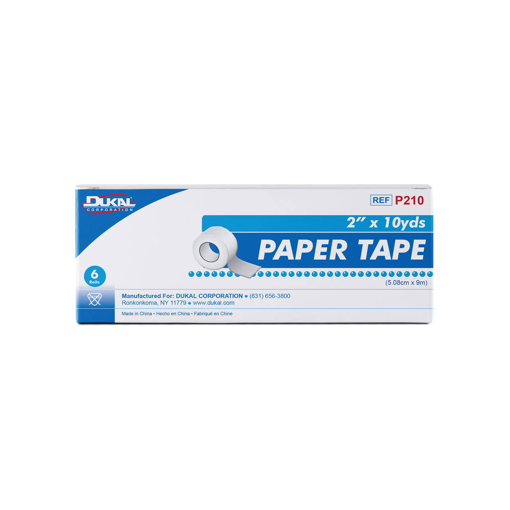 Dukal Paper Tape 2" X 10 yd - (BX) of 6 Each