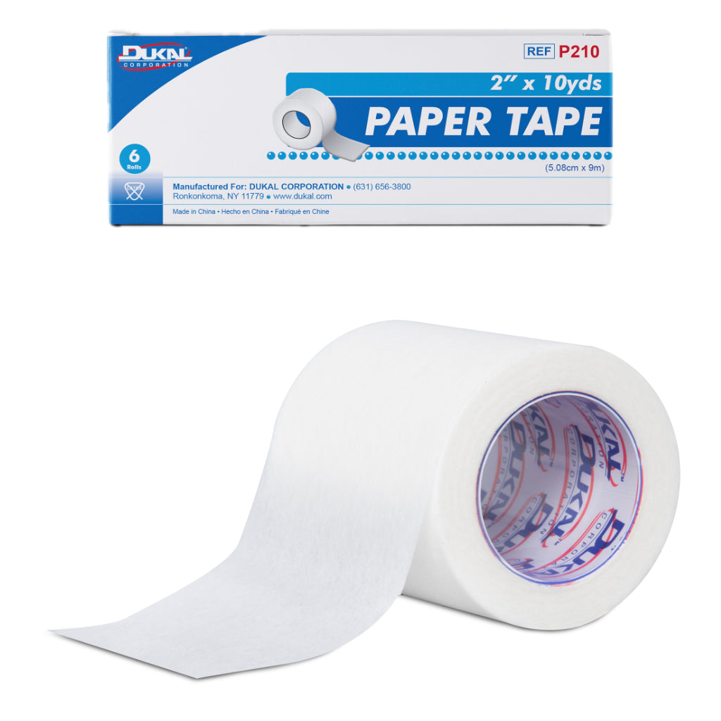 Dukal Paper Tape 2" X 10 yd - (BX) of 6 Each