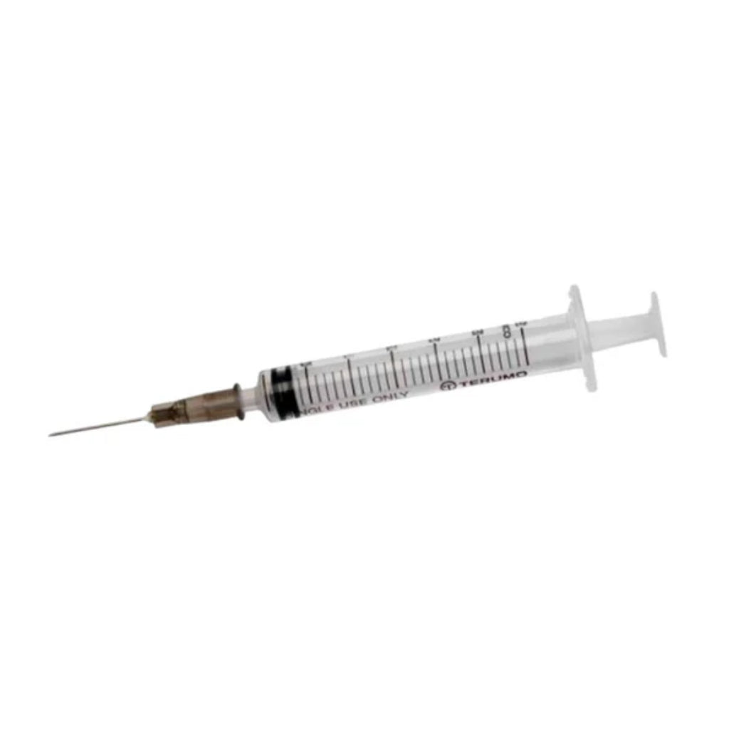 BD 3 mL Luer-Lok™ Syringe with Needle, Sterile 22G X 1.5"  100(BX)