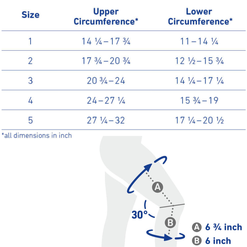 SecuTec Genu Flex Ligament Brace -  Blue