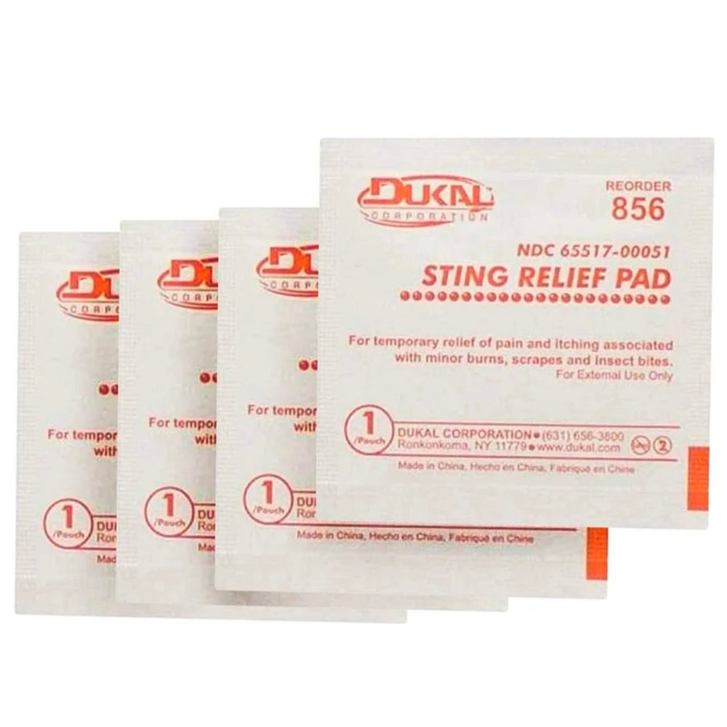 Dukal Sting Relief Pads, Medium 2-Ply non-woven pad 200/Bx