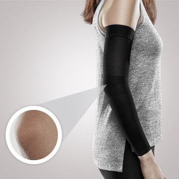 Lymphedema Arm Sleeve Stretchy Soft Reduce Swelling Post